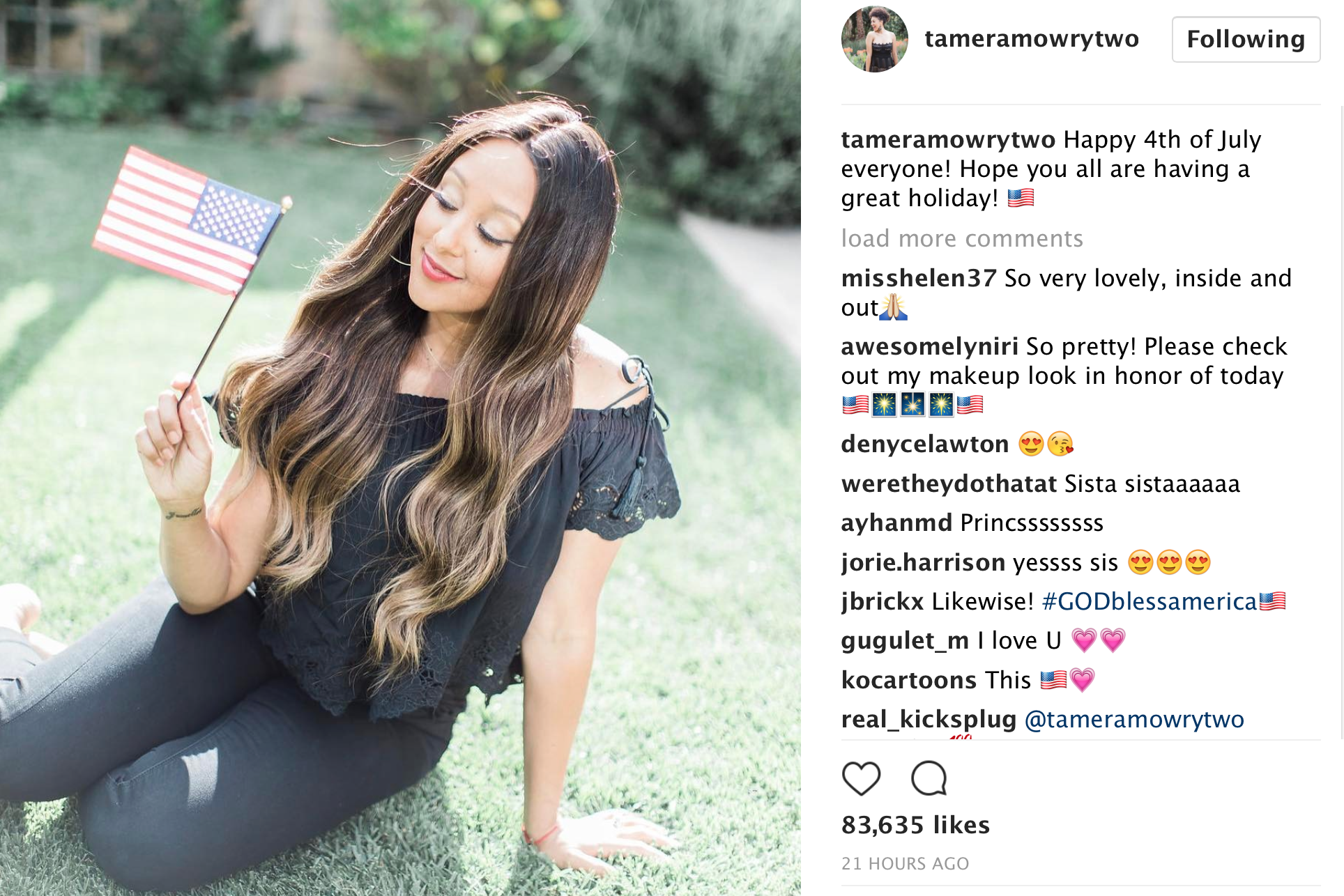 These Celebrities Lived It Up on the 'Gram This 4th of July
